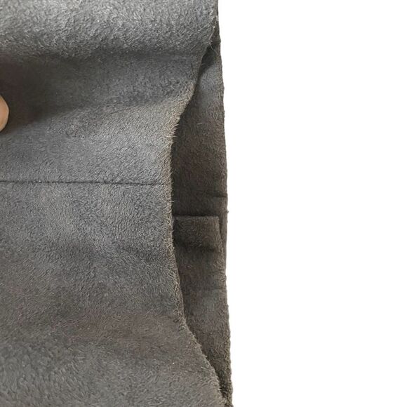 Vintage Christian Dior Gray Suede Jacket Lined Blazer Sports Coat Men's 44S - Picture 15 of 16